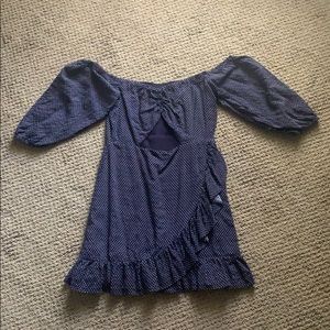 Off Shoulder Ruffle Dress